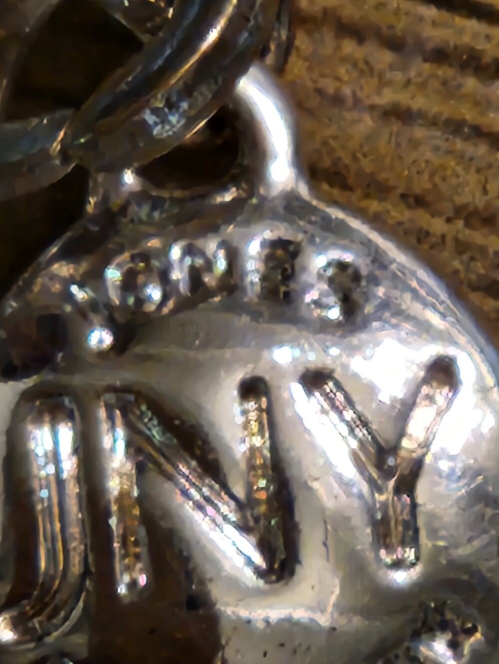 Jones New York Long Silver And Blue Necklace - Picture 7 of 10